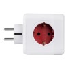 GloboStar® TRAVEL PowerCube PRO Certified 79634 Πολύπριζο 6 Θέσεων με 4 Πρίζες Ασφαλείας Childproof EU Schuko AC 220-240V & 2 Πρίζες USB Max 2.1A/DC 5V Μ7.5 x Π11.5 x Υ7.5 - Λευκό με Κόκκινο - Max Load 3680W/16A GloboStar® TRAVEL PowerCube PRO Certified 79634 Πολύπριζο 6 Θέσεων με 4 Πρίζες Ασφαλείας Childproof EU Schuko AC 220-240V & 2 Πρίζες USB Max 2.1A/DC 5V Μ7.5 x Π11.5 x Υ7.5 - Λευκό με Κόκκινο - Max Load 3680W/16A