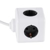 GloboStar® TRAVEL PowerCube PRO Certified 79639 Πολύπριζο 6 Θέσεων με 1.5m Kαλώδιο - 4 Πρίζες Ασφαλείας Childproof EU Schuko AC 220-240V & 2 Πρίζες USB Max 2.1A/DC 5V Μ7.5 x Π7.5 x Υ7.5 - Λευκό με Γκρι - Max Load 3680W/16A GloboStar® TRAVEL PowerCube PRO Certified 79639 Πολύπριζο 6 Θέσεων με 1.5m Kαλώδιο - 4 Πρίζες Ασφαλείας Childproof EU Schuko AC 220-240V & 2 Πρίζες USB Max 2.1A/DC 5V Μ7.5 x Π7.5 x Υ7.5 - Λευκό με Γκρι - Max Load 3680W/16A