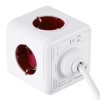 GloboStar® TRAVEL PowerCube PRO Certified 79642 Πολύπριζο 6 Θέσεων με 1.5m Kαλώδιο - 4 Πρίζες Ασφαλείας Childproof EU Schuko AC 220-240V & 2 Πρίζες USB Max 2.1A/DC 5V Μ7.5 x Π7.5 x Υ7.5 - Λευκό με Κόκκινο - Max Load 3680W/16A GloboStar® TRAVEL PowerCube PRO Certified 79642 Πολύπριζο 6 Θέσεων με 1.5m Kαλώδιο - 4 Πρίζες Ασφαλείας Childproof EU Schuko AC 220-240V & 2 Πρίζες USB Max 2.1A/DC 5V Μ7.5 x Π7.5 x Υ7.5 - Λευκό με Κόκκινο - Max Load 3680W/16A