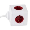 GloboStar® TRAVEL PowerCube PRO Certified 79642 Πολύπριζο 6 Θέσεων με 1.5m Kαλώδιο - 4 Πρίζες Ασφαλείας Childproof EU Schuko AC 220-240V & 2 Πρίζες USB Max 2.1A/DC 5V Μ7.5 x Π7.5 x Υ7.5 - Λευκό με Κόκκινο - Max Load 3680W/16A GloboStar® TRAVEL PowerCube PRO Certified 79642 Πολύπριζο 6 Θέσεων με 1.5m Kαλώδιο - 4 Πρίζες Ασφαλείας Childproof EU Schuko AC 220-240V & 2 Πρίζες USB Max 2.1A/DC 5V Μ7.5 x Π7.5 x Υ7.5 - Λευκό με Κόκκινο - Max Load 3680W/16A