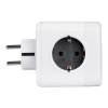 GloboStar® TRAVEL PowerCube PRO Certified 79627 Πολύπριζο 5 Θέσεων με 5 Πρίζες Ασφαλείας Childproof EU Schuko AC 220-240V Μ7.5 x Π11.5 x Υ7.5 - Λευκό με Γκρι - Max Load 3680W/16A GloboStar® TRAVEL PowerCube PRO Certified 79627 Πολύπριζο 5 Θέσεων με 5 Πρίζες Ασφαλείας Childproof EU Schuko AC 220-240V Μ7.5 x Π11.5 x Υ7.5 - Λευκό με Γκρι - Max Load 3680W/16A