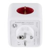 GloboStar® TRAVEL PowerCube PRO Certified 79628 Πολύπριζο 5 Θέσεων με 5 Πρίζες Ασφαλείας Childproof EU Schuko AC 220-240V Μ7.5 x Π11.5 x Υ7.5 - Λευκό με Κόκκινο - Max Load 3680W/16A GloboStar® TRAVEL PowerCube PRO Certified 79628 Πολύπριζο 5 Θέσεων με 5 Πρίζες Ασφαλείας Childproof EU Schuko AC 220-240V Μ7.5 x Π11.5 x Υ7.5 - Λευκό με Κόκκινο - Max Load 3680W/16A