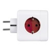GloboStar® TRAVEL PowerCube PRO Certified 79628 Πολύπριζο 5 Θέσεων με 5 Πρίζες Ασφαλείας Childproof EU Schuko AC 220-240V Μ7.5 x Π11.5 x Υ7.5 - Λευκό με Κόκκινο - Max Load 3680W/16A GloboStar® TRAVEL PowerCube PRO Certified 79628 Πολύπριζο 5 Θέσεων με 5 Πρίζες Ασφαλείας Childproof EU Schuko AC 220-240V Μ7.5 x Π11.5 x Υ7.5 - Λευκό με Κόκκινο - Max Load 3680W/16A