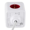 GloboStar® TRAVEL PowerCube PRO Certified 79645 Πολύπριζο 5 Θέσεων με 1.5m Kαλώδιο - 5 Πρίζες Ασφαλείας Childproof EU Schuko AC 220-240V Μ7.5 x Π11.5 x Υ7.5 - Λευκό με Κόκκινο - Max Load 3680W/16A GloboStar® TRAVEL PowerCube PRO Certified 79645 Πολύπριζο 5 Θέσεων με 1.5m Kαλώδιο - 5 Πρίζες Ασφαλείας Childproof EU Schuko AC 220-240V Μ7.5 x Π11.5 x Υ7.5 - Λευκό με Κόκκινο - Max Load 3680W/16A