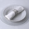 GloboStar® GOURMET 35000 Δαχτυλίδι Πετσέτας Μεταλλικό Ασημί Φ5 x Υ3.5cm GloboStar® GOURMET 35000 Δαχτυλίδι Πετσέτας Μεταλλικό Ασημί Φ5 x Υ3.5cm