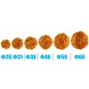 GloboStar® 78513 Artificial - Συνθετικό Τεχνητό Διακοσμητικό Φυτό Θάμνος Πυξάρι Πορτοκαλί - Κίτρινο Φ26cm GloboStar® 78513 Artificial - Συνθετικό Τεχνητό Διακοσμητικό Φυτό Θάμνος Πυξάρι Πορτοκαλί - Κίτρινο Φ26cm