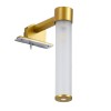 GloboStar® ELSA 60405 Μοντέρνο Φωτιστικό Τοίχου - Απλίκα Καθρέπτη Μπάνιου - Πίνακα 1 x G9 360° AC 220-240V IP44 Μ3.5 x Π13.5 x Υ20cm - Χρυσό - 5 Χρόνια Εγγύηση GloboStar® ELSA 60405 Μοντέρνο Φωτιστικό Τοίχου - Απλίκα Καθρέπτη Μπάνιου - Πίνακα 1 x G9 360° AC 220-240V IP44 Μ3.5 x Π13.5 x Υ20cm - Χρυσό - 5 Χρόνια Εγγύηση