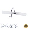 GloboStar® FLORA 60414 Μοντέρνο Φωτιστικό Τοίχου - Απλίκα Καθρέπτη Μπάνιου - Πίνακα 2 x G9 270° AC 220-240V IP44 Μ31 x Π13 x Υ12cm - Χρώμιο Νίκελ - 5 Χρόνια Εγγύηση GloboStar® FLORA 60414 Μοντέρνο Φωτιστικό Τοίχου - Απλίκα Καθρέπτη Μπάνιου - Πίνακα 2 x G9 270° AC 220-240V IP44 Μ31 x Π13 x Υ12cm - Χρώμιο Νίκελ - 5 Χρόνια Εγγύηση