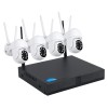 GloboStar® 86039 Ασύρματο Καταγραφικό με 4 x Camera 2MP 1080P WiFi 360° Μοιρών - Αδιάβροχο IP66 - Νυχτερινή Όραση με LED IR - Διπλή Κατέυθυνση Ομιλίας - Ανιχνευτή Κίνησης - Νυχτερινή Λήψη - Λευκό GloboStar® 86039 Ασύρματο Καταγραφικό με 4 x Camera 2MP 1080P WiFi 360° Μοιρών - Αδιάβροχο IP66 - Νυχτερινή Όραση με LED IR - Διπλή Κατέυθυνση Ομιλίας - Ανιχνευτή Κίνησης - Νυχτερινή Λήψη - Λευκό