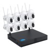 GloboStar® 86040 Ασύρματο Καταγραφικό με 8 x Camera 2MP 1080P WiFi 360° Μοιρών - Αδιάβροχο IP66 - Νυχτερινή Όραση με LED IR - Διπλή Κατέυθυνση Ομιλίας - Ανιχνευτή Κίνησης - Νυχτερινή Λήψη - Λευκό GloboStar® 86040 Ασύρματο Καταγραφικό με 8 x Camera 2MP 1080P WiFi 360° Μοιρών - Αδιάβροχο IP66 - Νυχτερινή Όραση με LED IR - Διπλή Κατέυθυνση Ομιλίας - Ανιχνευτή Κίνησης - Νυχτερινή Λήψη - Λευκό