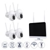 GloboStar® 86041 Ασύρματο Καταγραφικό με Οθόνη - 4 x Camera 2MP 1080P WiFi 360° Μοιρών - Αδιάβροχο IP66 - Νυχτερινή Όραση με LED IR - Διπλή Κατέυθυνση Ομιλίας - Ανιχνευτή Κίνησης - Νυχτερινή Λήψη - Λευκό GloboStar® 86041 Ασύρματο Καταγραφικό με Οθόνη - 4 x Camera 2MP 1080P WiFi 360° Μοιρών - Αδιάβροχο IP66 - Νυχτερινή Όραση με LED IR - Διπλή Κατέυθυνση Ομιλίας - Ανιχνευτή Κίνησης - Νυχτερινή Λήψη - Λευκό