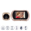 GloboStar® 86066 Επαναφορτιζόμενη Ψηφιακή Έξυπνη Camera Εξώπορτας 90° Μοιρών με Έγχρωμη Οθόνη 3.5" Inches - USB - Νυχτερινή Όραση με LED IR - Κουδούνι - Χρυσό GloboStar® 86066 Επαναφορτιζόμενη Ψηφιακή Έξυπνη Camera Εξώπορτας 90° Μοιρών με Έγχρωμη Οθόνη 3.5" Inches - USB - Νυχτερινή Όραση με LED IR - Κουδούνι - Χρυσό