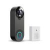 GloboStar® 86075 Επαναφορτιζόμενη Ψηφιακή Έξυπνη Camera Εξώπορτας 1080P WiFi 166° Μοιρών - 2500mAh - Νυχτερινή Όραση με LED IR - Ανιχνευτή Κίνησης - Κουδούνι - Διπλή Κατέυθυνση Ομιλίας - Μαύρο GloboStar® 86075 Επαναφορτιζόμενη Ψηφιακή Έξυπνη Camera Εξώπορτας 1080P WiFi 166° Μοιρών - 2500mAh - Νυχτερινή Όραση με LED IR - Ανιχνευτή Κίνησης - Κουδούνι - Διπλή Κατέυθυνση Ομιλίας - Μαύρο
