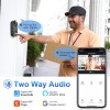GloboStar® 86075 Επαναφορτιζόμενη Ψηφιακή Έξυπνη Camera Εξώπορτας 1080P WiFi 166° Μοιρών - 2500mAh - Νυχτερινή Όραση με LED IR - Ανιχνευτή Κίνησης - Κουδούνι - Διπλή Κατέυθυνση Ομιλίας - Μαύρο GloboStar® 86075 Επαναφορτιζόμενη Ψηφιακή Έξυπνη Camera Εξώπορτας 1080P WiFi 166° Μοιρών - 2500mAh - Νυχτερινή Όραση με LED IR - Ανιχνευτή Κίνησης - Κουδούνι - Διπλή Κατέυθυνση Ομιλίας - Μαύρο
