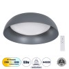 GLOBOSTAR® ANATOLIA 61262 Μοντέρνο Φωτιστικό Οροφής LED 60W 6900lm 120° AC 220-240V IP20 Ρυθμιζόμενο Λευκό CCT με Χειριστήριο από 2700K έως 6000K Dimmable - Lumileds SMD Chip - Γκρι - Μ43 x Π43 x Υ11cm - 3 Χρόνια Εγγύηση GLOBOSTAR® ANATOLIA 61262 Μοντέρνο Φωτιστικό Οροφής LED 60W 6900lm 120° AC 220-240V IP20 Ρυθμιζόμενο Λευκό CCT με Χειριστήριο από 2700K έως 6000K Dimmable - Lumileds SMD Chip - Γκρι - Μ43 x Π43 x Υ11cm - 3 Χρόνια Εγγύηση