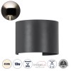 GloboStar® AXIS-R 60639 Φωτιστικό Τοίχου - Απλίκα Αρχιτεκτονικού Φωτισμού Εσωτερικού/Εξωτερικού Χώρου Up & Down LED 10W 1200lm 10 έως 60° AC 220-240V Αδιάβροχο IP65 Μ10 x Π10 x Υ10cm - Φυσικό Λευκό 4500K - Γκρι Ανθρακί- Bridgelux Chip - 3 Years Warranty GloboStar® AXIS-R 60639 Φωτιστικό Τοίχου - Απλίκα Αρχιτεκτονικού Φωτισμού Εσωτερικού/Εξωτερικού Χώρου Up & Down LED 10W 1200lm 10 έως 60° AC 220-240V Αδιάβροχο IP65 Μ10 x Π10 x Υ10cm - Φυσικό Λευκό 4500K - Γκρι Ανθρακί- Bridgelux Chip - 3 Years Warranty