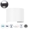 GloboStar® AXIS-R 60641 Φωτιστικό Τοίχου - Απλίκα Αρχιτεκτονικού Φωτισμού Εσωτερικού/Εξωτερικού Χώρου Up & Down LED 10W 1250lm 10 έως 60° AC 220-240V Αδιάβροχο IP65 Μ10 x Π10 x Υ10cm - Ψυχρό Λευκό 6000K - Λευκό - Bridgelux Chip - 3 Years Warranty GloboStar® AXIS-R 60641 Φωτιστικό Τοίχου - Απλίκα Αρχιτεκτονικού Φωτισμού Εσωτερικού/Εξωτερικού Χώρου Up & Down LED 10W 1250lm 10 έως 60° AC 220-240V Αδιάβροχο IP65 Μ10 x Π10 x Υ10cm - Ψυχρό Λευκό 6000K - Λευκό - Bridgelux Chip - 3 Years Warranty