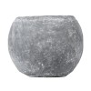 GloboStar® Artificial Garden ALONISSOS 20458 Τσιμεντένιο Κασπώ Γλάστρα - Flower Pot Γκρι Φ18.5cm x Υ14.5cm GloboStar® Artificial Garden ALONISSOS 20458 Τσιμεντένιο Κασπώ Γλάστρα - Flower Pot Γκρι Φ18.5cm x Υ14.5cm