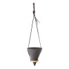 GloboStar® Artificial Garden AIGINA 20466 Κρεμαστό Πήλινο Κεραμικό Κασπώ Γλάστρα - Flower Pot Μαύρο Φ13cm x Υ15cm GloboStar® Artificial Garden AIGINA 20466 Κρεμαστό Πήλινο Κεραμικό Κασπώ Γλάστρα - Flower Pot Μαύρο Φ13cm x Υ15cm