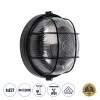 GloboStar® BOATLIGHT 61586 Vintage Industrial Φωτιστικό Τοίχου - Απλίκα - Καραβοχελώνα Εξωτερικού Χώρου Μονόφωτο 1 x E27 AC220-240V Αδιάβροχο IP65 - Σώμα Αλουμινίου & Tempered Glass - Φ17.5 x Υ9cm - Μαύρο - Στρόγγυλο - 5 Years Warranty GloboStar® BOATLIGHT 61586 Vintage Industrial Φωτιστικό Τοίχου - Απλίκα - Καραβοχελώνα Εξωτερικού Χώρου Μονόφωτο 1 x E27 AC220-240V Αδιάβροχο IP65 - Σώμα Αλουμινίου & Tempered Glass - Φ17.5 x Υ9cm - Μαύρο - Στρόγγυλο - 5 Years Warranty