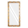GloboStar® MAKEUP MIRROR-160x80-1 Μοντέρνος Καθρέπτης Μακιγιάζ με Πλαίσιο Φυσικού Ξύλου με Διακόπτη On/Off 20 x E27 AC220-240V - Μ80 x Π7 x Υ160cm - Μπεζ Δρυς GloboStar® MAKEUP MIRROR-160x80-1 Μοντέρνος Καθρέπτης Μακιγιάζ με Πλαίσιο Φυσικού Ξύλου με Διακόπτη On/Off 20 x E27 AC220-240V - Μ80 x Π7 x Υ160cm - Μπεζ Δρυς