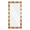GloboStar® MAKEUP MIRROR-160x80-1 Μοντέρνος Καθρέπτης Μακιγιάζ με Πλαίσιο Φυσικού Ξύλου με Διακόπτη On/Off 20 x E27 AC220-240V - Μ80 x Π7 x Υ160cm - Μπεζ Δρυς GloboStar® MAKEUP MIRROR-160x80-1 Μοντέρνος Καθρέπτης Μακιγιάζ με Πλαίσιο Φυσικού Ξύλου με Διακόπτη On/Off 20 x E27 AC220-240V - Μ80 x Π7 x Υ160cm - Μπεζ Δρυς