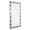 GloboStar® MAKEUP MIRROR-160x80-3 Μοντέρνος Καθρέπτης Μακιγιάζ με Πλαίσιο Φυσικού Ξύλου με Διακόπτη On/Off 20 x E27 AC220-240V - Μ80 x Π7 x Υ160cm - Γκρι Τσιμέντου GloboStar® MAKEUP MIRROR-160x80-3 Μοντέρνος Καθρέπτης Μακιγιάζ με Πλαίσιο Φυσικού Ξύλου με Διακόπτη On/Off 20 x E27 AC220-240V - Μ80 x Π7 x Υ160cm - Γκρι Τσιμέντου