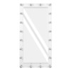 GloboStar® MAKEUP MIRROR-160x80-4 Μοντέρνος Καθρέπτης Μακιγιάζ με Πλαίσιο Φυσικού Ξύλου με Διακόπτη On/Off 20 x E27 AC220-240V - Μ80 x Π7 x Υ160cm - Λευκή Λάκα GloboStar® MAKEUP MIRROR-160x80-4 Μοντέρνος Καθρέπτης Μακιγιάζ με Πλαίσιο Φυσικού Ξύλου με Διακόπτη On/Off 20 x E27 AC220-240V - Μ80 x Π7 x Υ160cm - Λευκή Λάκα