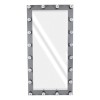 GloboStar® MAKEUP MIRROR-160x80-6 Μοντέρνος Καθρέπτης Μακιγιάζ με Πλαίσιο Φυσικού Ξύλου με Διακόπτη On/Off 20 x E27 AC220-240V - Μ80 x Π7 x Υ160cm - Γκρι Ανθρακί GloboStar® MAKEUP MIRROR-160x80-6 Μοντέρνος Καθρέπτης Μακιγιάζ με Πλαίσιο Φυσικού Ξύλου με Διακόπτη On/Off 20 x E27 AC220-240V - Μ80 x Π7 x Υ160cm - Γκρι Ανθρακί