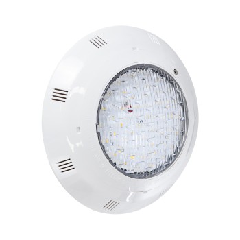 GLOBOSTAR® POOLETI 61540 Υποβρύχιο Φωτιστικό για Σιντριβάνια/Πισίνες LED 25W 1875lm 120° AC/DC 12V Αδιάβροχο IP68 Θερμό Λευκό 2700K Dimmable - 2m VDE Rubber Καλώδιο - Φ30 x Υ6.5cm - 3 Χρόνια Εγγύηση
