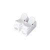 GloboStar® FAST-CONNECT 69905 Διπλή Κλέμα Ταχείας Σύνδεσης & Διακλάδωσης Καλωδίων - 2 x Είσοδοι & 2 x Έξοδοι με Συμβατή Διατομή Καλωδίων 0.2mm² έως 1mm² - 250V 2A Max - Μ2 x Π1.7 x Υ1.3cm - Λευκό - Πακέτο 20 Τεμαχίων - 5 Years Warranty GloboStar® FAST-CONNECT 69905 Διπλή Κλέμα Ταχείας Σύνδεσης & Διακλάδωσης Καλωδίων - 2 x Είσοδοι & 2 x Έξοδοι με Συμβατή Διατομή Καλωδίων 0.2mm² έως 1mm² - 250V 2A Max - Μ2 x Π1.7 x Υ1.3cm - Λευκό - Πακέτο 20 Τεμαχίων - 5 Years Warranty