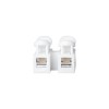 GloboStar® FAST-CONNECT 69905 Διπλή Κλέμα Ταχείας Σύνδεσης & Διακλάδωσης Καλωδίων - 2 x Είσοδοι & 2 x Έξοδοι με Συμβατή Διατομή Καλωδίων 0.2mm² έως 1mm² - 250V 2A Max - Μ2 x Π1.7 x Υ1.3cm - Λευκό - Πακέτο 20 Τεμαχίων - 5 Years Warranty GloboStar® FAST-CONNECT 69905 Διπλή Κλέμα Ταχείας Σύνδεσης & Διακλάδωσης Καλωδίων - 2 x Είσοδοι & 2 x Έξοδοι με Συμβατή Διατομή Καλωδίων 0.2mm² έως 1mm² - 250V 2A Max - Μ2 x Π1.7 x Υ1.3cm - Λευκό - Πακέτο 20 Τεμαχίων - 5 Years Warranty
