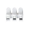 GloboStar® FAST-CONNECT 69906 Τριπλή Κλέμα Ταχείας Σύνδεσης & Διακλάδωσης Καλωδίων - 3 x Είσοδοι & 3 x Έξοδοι με Συμβατή Διατομή Καλωδίων 0.2mm² έως 1mm² - 250V 2A Max - Μ2 x Π2.7 x Υ1.9cm - Λευκό - Πακέτο 20 Τεμαχίων - 5 Years Warranty GloboStar® FAST-CONNECT 69906 Τριπλή Κλέμα Ταχείας Σύνδεσης & Διακλάδωσης Καλωδίων - 3 x Είσοδοι & 3 x Έξοδοι με Συμβατή Διατομή Καλωδίων 0.2mm² έως 1mm² - 250V 2A Max - Μ2 x Π2.7 x Υ1.9cm - Λευκό - Πακέτο 20 Τεμαχίων - 5 Years Warranty