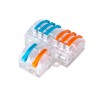 GloboStar® FAST-CONNECT 69910 Διπλή σε Εξαπλή Κλέμα Ταχείας Σύνδεσης & Διακλάδωσης Καλωδίων - 2 x Είσοδοι & 6 x Έξοδοι με Συμβατή Διατομή Καλωδίων 0.08mm² έως 2.5mm² - 250V/4KV 32A Max - Μ3.6 x Π4 x Υ1.5cm - Διάφανο με Πορτοκαλί & Μπλε - Πακέτο 5 Τεμαχίων GloboStar® FAST-CONNECT 69910 Διπλή σε Εξαπλή Κλέμα Ταχείας Σύνδεσης & Διακλάδωσης Καλωδίων - 2 x Είσοδοι & 6 x Έξοδοι με Συμβατή Διατομή Καλωδίων 0.08mm² έως 2.5mm² - 250V/4KV 32A Max - Μ3.6 x Π4 x Υ1.5cm - Διάφανο με Πορτοκαλί & Μπλε - Πακέτο 5 Τεμαχίων