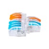 GloboStar® FAST-CONNECT 69910 Διπλή σε Εξαπλή Κλέμα Ταχείας Σύνδεσης & Διακλάδωσης Καλωδίων - 2 x Είσοδοι & 6 x Έξοδοι με Συμβατή Διατομή Καλωδίων 0.08mm² έως 2.5mm² - 250V/4KV 32A Max - Μ3.6 x Π4 x Υ1.5cm - Διάφανο με Πορτοκαλί & Μπλε - Πακέτο 5 Τεμαχίων GloboStar® FAST-CONNECT 69910 Διπλή σε Εξαπλή Κλέμα Ταχείας Σύνδεσης & Διακλάδωσης Καλωδίων - 2 x Είσοδοι & 6 x Έξοδοι με Συμβατή Διατομή Καλωδίων 0.08mm² έως 2.5mm² - 250V/4KV 32A Max - Μ3.6 x Π4 x Υ1.5cm - Διάφανο με Πορτοκαλί & Μπλε - Πακέτο 5 Τεμαχίων