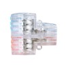 GloboStar® FAST-CONNECT 69910 Διπλή σε Εξαπλή Κλέμα Ταχείας Σύνδεσης & Διακλάδωσης Καλωδίων - 2 x Είσοδοι & 6 x Έξοδοι με Συμβατή Διατομή Καλωδίων 0.08mm² έως 2.5mm² - 250V/4KV 32A Max - Μ3.6 x Π4 x Υ1.5cm - Διάφανο με Πορτοκαλί & Μπλε - Πακέτο 5 Τεμαχίων GloboStar® FAST-CONNECT 69910 Διπλή σε Εξαπλή Κλέμα Ταχείας Σύνδεσης & Διακλάδωσης Καλωδίων - 2 x Είσοδοι & 6 x Έξοδοι με Συμβατή Διατομή Καλωδίων 0.08mm² έως 2.5mm² - 250V/4KV 32A Max - Μ3.6 x Π4 x Υ1.5cm - Διάφανο με Πορτοκαλί & Μπλε - Πακέτο 5 Τεμαχίων