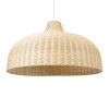 GLOBOSTAR® AFURU 01829 Boho Κρεμαστό Φωτιστικό Οροφής με Ντουί 1 x E27 AC 220-240V IP20 - Μπεζ - Μ100 x Π100 x Υ60cm GLOBOSTAR® AFURU 01829 Boho Κρεμαστό Φωτιστικό Οροφής με Ντουί 1 x E27 AC 220-240V IP20 - Μπεζ - Μ100 x Π100 x Υ60cm