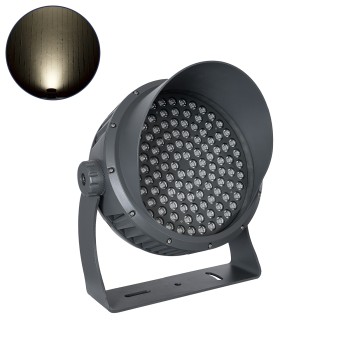 GLOBOSTAR® FLOOD-DIMO 90750 Προβολέας Σποτ Wall Washer με Αντιθαμβωτική Γρίλια LED 100W 14250lm 10° AC 220-240V Αδιάβροχο IP67 Φυσικό Λευκό 4500K - Γκρι Ανθρακί - Μ43 x Π45 x Υ46cm - 3 Χρόνια Εγγύηση