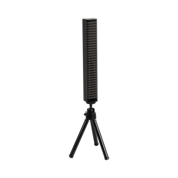 GLOBOSTAR® DIGICOLUMN 90761 Μοντέρνο Επιτραπέζιο Γραμμικό Ψηφιακό Φωτιστικό Digital Pixel Symphony Bar με RF Ασύρματο Χειριστήριο LED 8W 640lm 90° DC 5V με USB 2.0 IP20 Πολύχρωμο RGB Dimmable - Μαύρο - Μ3.4 x Π2.5 x Υ122cm - 2 Χρόνια Εγγύηση