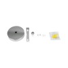 GloboStar® DIY 77502 Επιτοίχια Στρογγυλή Ροζέτα - Βάση για 1 Κρεμαστό Φωτιστικό - Φ10 x Υ2cm - Χρώμιο / Νίκελ - Μεταλλικό - 5 Χρόνια Εγγύηση GloboStar® DIY 77502 Επιτοίχια Στρογγυλή Ροζέτα - Βάση για 1 Κρεμαστό Φωτιστικό - Φ10 x Υ2cm - Χρώμιο / Νίκελ - Μεταλλικό - 5 Χρόνια Εγγύηση