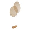 GloboStar® AZUL 02232 Boho Επιδαπέδιο Φωτιστικό Διφωτο 2 x E27 IP20 Μπεζ Ξύλο με Μαύρο Μέταλλο - Μ90 x Π17 x Υ170cm GloboStar® AZUL 02232 Boho Επιδαπέδιο Φωτιστικό Διφωτο 2 x E27 IP20 Μπεζ Ξύλο με Μαύρο Μέταλλο - Μ90 x Π17 x Υ170cm