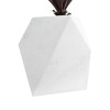 GloboStar® Artificial Garden ALBEROBELLO 20737 Επιδαπέδιο Πολυεστερικό Τσιμεντένιο Κασπώ Γλάστρα - Flower Pot Λευκό Μ50 x Π30 x Υ50cm GloboStar® Artificial Garden ALBEROBELLO 20737 Επιδαπέδιο Πολυεστερικό Τσιμεντένιο Κασπώ Γλάστρα - Flower Pot Λευκό Μ50 x Π30 x Υ50cm