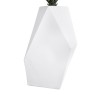 GloboStar® Artificial Garden ALBEROBELLO 20738 Επιδαπέδιο Πολυεστερικό Τσιμεντένιο Κασπώ Γλάστρα - Flower Pot Λευκό Μ58 x Π30 x Υ90cm GloboStar® Artificial Garden ALBEROBELLO 20738 Επιδαπέδιο Πολυεστερικό Τσιμεντένιο Κασπώ Γλάστρα - Flower Pot Λευκό Μ58 x Π30 x Υ90cm