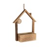 GloboStar® Artificial Garden ALSACE 20552 Κρεμαστό Διακοσμητικό Ξύλινο Κασπώ Γλάστρα - Flower Pot Καφέ Μ18 x Π7.5 x Υ27cm GloboStar® Artificial Garden ALSACE 20552 Κρεμαστό Διακοσμητικό Ξύλινο Κασπώ Γλάστρα - Flower Pot Καφέ Μ18 x Π7.5 x Υ27cm