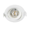 GLOBOSTAR® DE VALERA 60184 Χωνευτό Κινούμενο Downlight Σποτ LED 5W 470lm 60° AC 220-240V IP20 Θερμό Λευκό 2700K - Bridgelux SMD Chip & TÜV SÜD Driver - Λευκό Ματ - Μ9 x Π9 x Υ4cm / Q8cm - 3 Χρόνια Εγγύηση GLOBOSTAR® DE VALERA 60184 Χωνευτό Κινούμενο Downlight Σποτ LED 5W 470lm 60° AC 220-240V IP20 Θερμό Λευκό 2700K - Bridgelux SMD Chip & TÜV SÜD Driver - Λευκό Ματ - Μ9 x Π9 x Υ4cm / Q8cm - 3 Χρόνια Εγγύηση