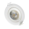 GLOBOSTAR® DE VALERA 60184 Χωνευτό Κινούμενο Downlight Σποτ LED 5W 470lm 60° AC 220-240V IP20 Θερμό Λευκό 2700K - Bridgelux SMD Chip & TÜV SÜD Driver - Λευκό Ματ - Μ9 x Π9 x Υ4cm / Q8cm - 3 Χρόνια Εγγύηση GLOBOSTAR® DE VALERA 60184 Χωνευτό Κινούμενο Downlight Σποτ LED 5W 470lm 60° AC 220-240V IP20 Θερμό Λευκό 2700K - Bridgelux SMD Chip & TÜV SÜD Driver - Λευκό Ματ - Μ9 x Π9 x Υ4cm / Q8cm - 3 Χρόνια Εγγύηση