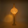 GloboStar® ALADDIN 02050 Boho Επιδαπέδιο Φωτιστικό Μονόφωτο 1 x E27 IP20 Μπεζ Ξύλο - Μ40 x Π40 x Υ120cm GloboStar® ALADDIN 02050 Boho Επιδαπέδιο Φωτιστικό Μονόφωτο 1 x E27 IP20 Μπεζ Ξύλο - Μ40 x Π40 x Υ120cm