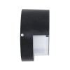 GLOBOSTAR® APEX 60764 Φωτιστικό Τοίχου - Απλίκα Εσωτερικού/Εξωτερικού Χώρου LED 10W 1050lm 120° AC175-265V Αδιάβροχο IP65 - Πλαστικό Σώμα - Φυσικό λευκό 4500K - Φ17 x Υ9cm - Μαύρο - Bridgelux Chip - 3 Χρόνια Εγγύηση GLOBOSTAR® APEX 60764 Φωτιστικό Τοίχου - Απλίκα Εσωτερικού/Εξωτερικού Χώρου LED 10W 1050lm 120° AC175-265V Αδιάβροχο IP65 - Πλαστικό Σώμα - Φυσικό λευκό 4500K - Φ17 x Υ9cm - Μαύρο - Bridgelux Chip - 3 Χρόνια Εγγύηση