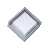 GLOBOSTAR® APEX 60771 Φωτιστικό Τοίχου - Απλίκα Εσωτερικού/Εξωτερικού Χώρου LED 10W 1050lm 120° AC175-265V Αδιάβροχο IP65 - Πλαστικό Σώμα - Φυσικό λευκό 4500K - Μ17 x Π17 x Υ9cm - Γκρι - Bridgelux Chip - 3 Χρόνια Εγγύηση GLOBOSTAR® APEX 60771 Φωτιστικό Τοίχου - Απλίκα Εσωτερικού/Εξωτερικού Χώρου LED 10W 1050lm 120° AC175-265V Αδιάβροχο IP65 - Πλαστικό Σώμα - Φυσικό λευκό 4500K - Μ17 x Π17 x Υ9cm - Γκρι - Bridgelux Chip - 3 Χρόνια Εγγύηση