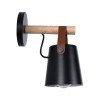 GLOBOSTAR® AMY 00947 Μοντέρνο Φωτιστικό Τοίχου - Απλίκα με Ντουί 1 x E27 AC 220-240V IP20 - Μαύρο & Μπεζ - Μ13 x Π22 x Υ25.5cm GLOBOSTAR® AMY 00947 Μοντέρνο Φωτιστικό Τοίχου - Απλίκα με Ντουί 1 x E27 AC 220-240V IP20 - Μαύρο & Μπεζ - Μ13 x Π22 x Υ25.5cm